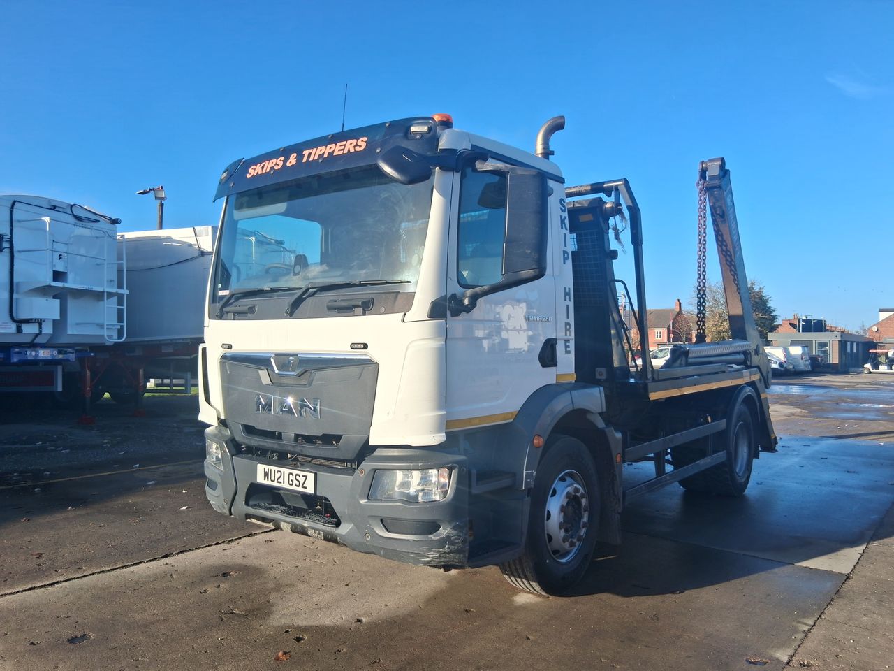 2021 MAN TGM 18.250 Skip Loader for sale at MV Commercial