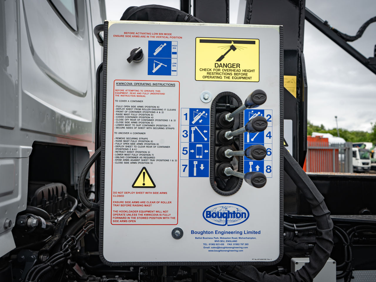  DAF FAD XD450 Construction Hook Loader for sale at MV Commercial