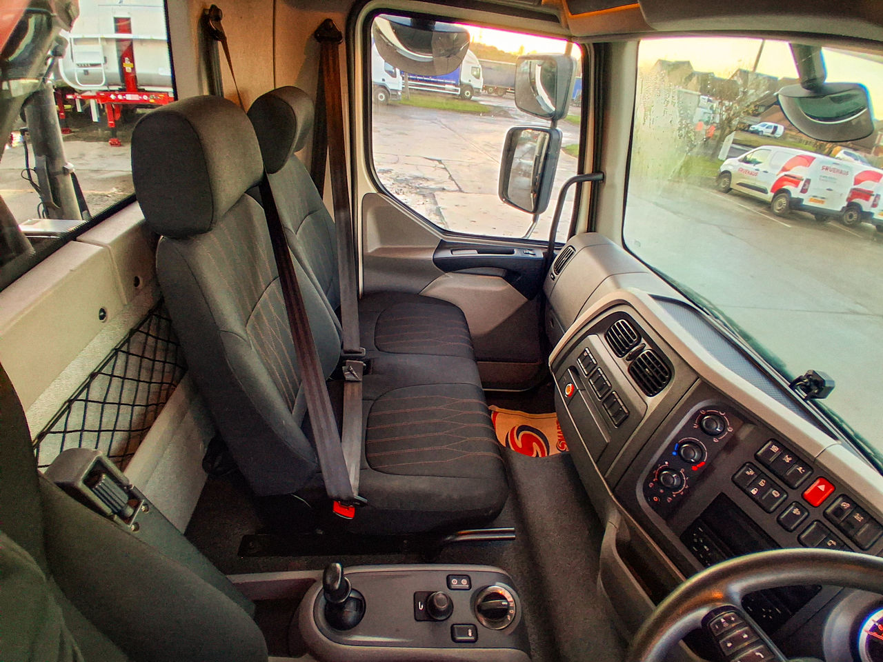 Ready to go DAF LF 290, Dropside, 290, 18 Tonne, Day Cab, Automatic, Hardwood Flooring, Front Strobes, FORS - Gold Kit fitted, Rear Window in Cab, Crane Pads and Carriers, , Palfinger, PK 19001 SLD 5 B | for sale at MV Commercial, the UKs leading Truck, Trailers and Van supplier. (SN20XSX 979770)