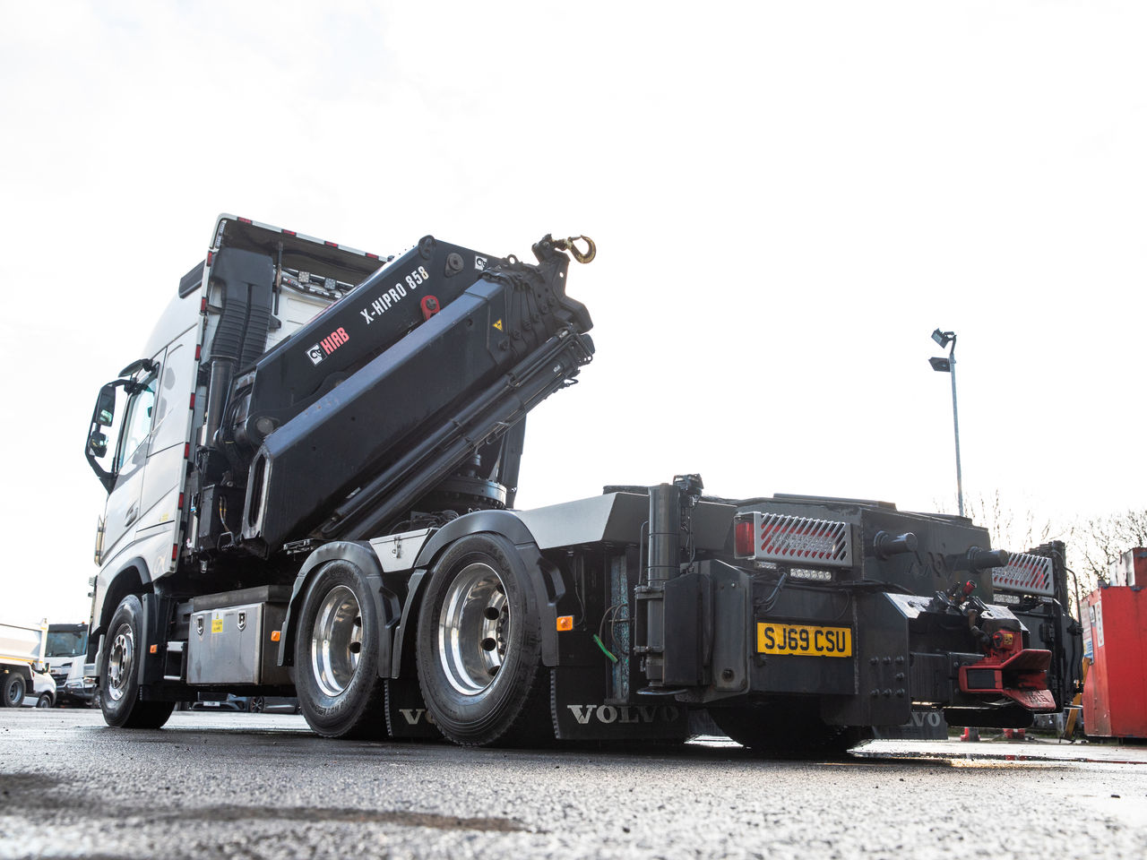 Ready to go Volvo FH 540, Tractor Unit, null, , Globetrotter, I-Shift, Kelsa Hi-Bar, Kelsa Low Bar, Multi Function Steering Wheel, Electric Windows, Electric Mirrors, , HIAB, X-HIPRO 858 EP-6 | for sale at MV Commercial, the UKs leading Truck, Trailers and Van supplier. (SJ69CSU 981769)