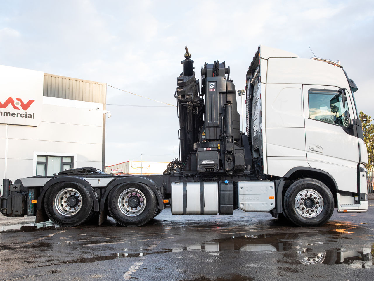 Ready to go Volvo FH 540, Tractor Unit, null, , Globetrotter, I-Shift, Kelsa Hi-Bar, Kelsa Low Bar, Multi Function Steering Wheel, Electric Windows, Electric Mirrors, , HIAB, X-HIPRO 858 EP-6 | for sale at MV Commercial, the UKs leading Truck, Trailers and Van supplier. (SJ69CSU 981773)