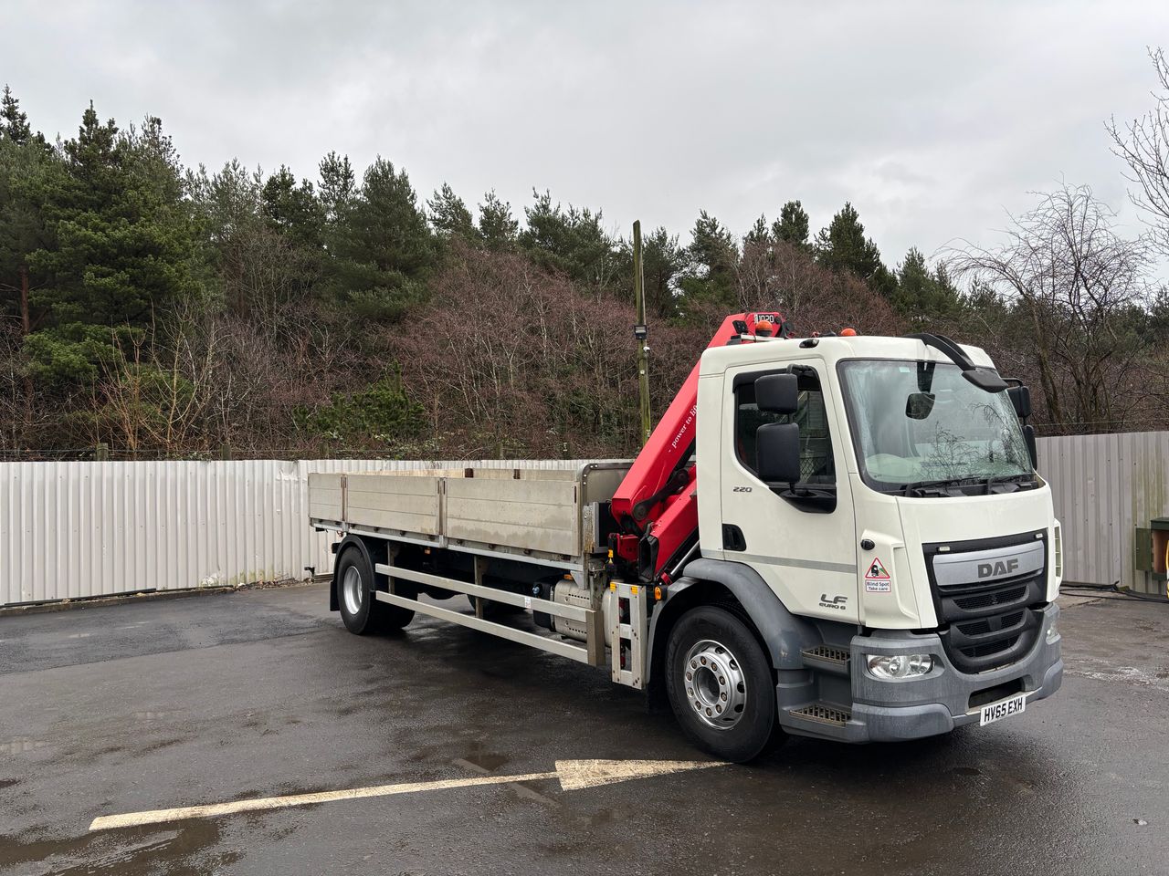 2015 DAF LF 220 Flatbed for sale at MV Commercial