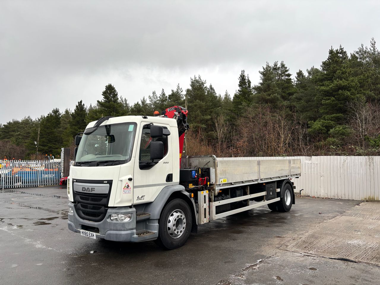 2015 DAF LF 220 Flatbed for sale at MV Commercial