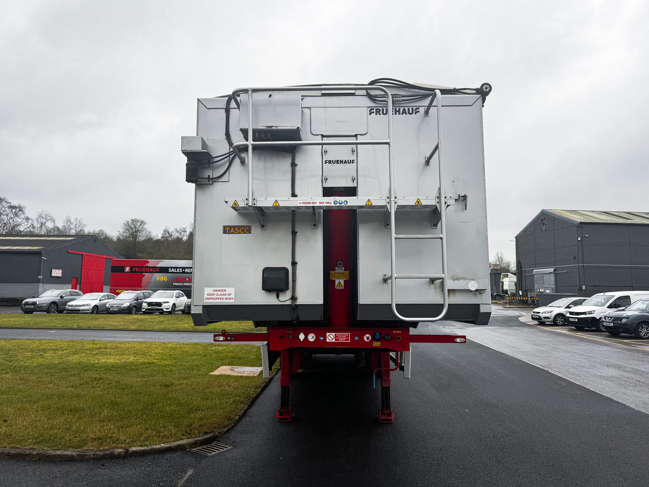 2020 FRUEHAUF Stepframe with pneumatic gate lock, remote sheet and weigher Trailers for sale at MV Commercial