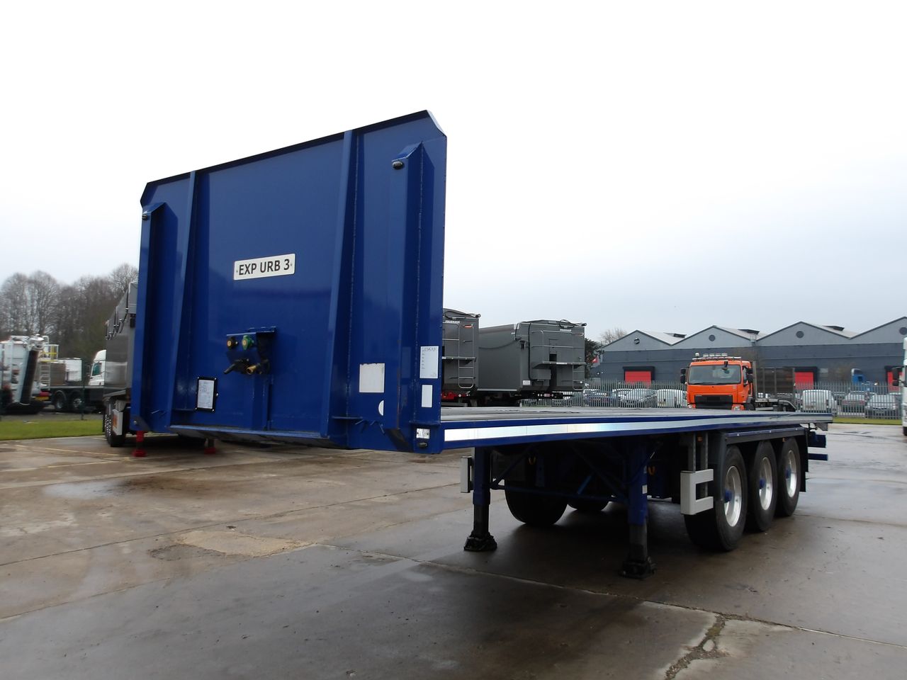 2021 Lawrence David 3 Axle Flatbed Trailers for sale at MV Commercial
