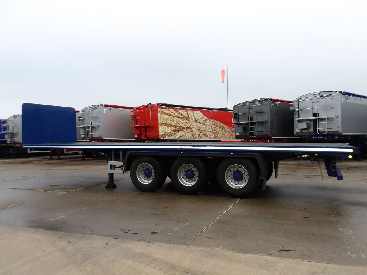 2021 Lawrence David 3 Axle Flatbed Trailers for sale at MV Commercial