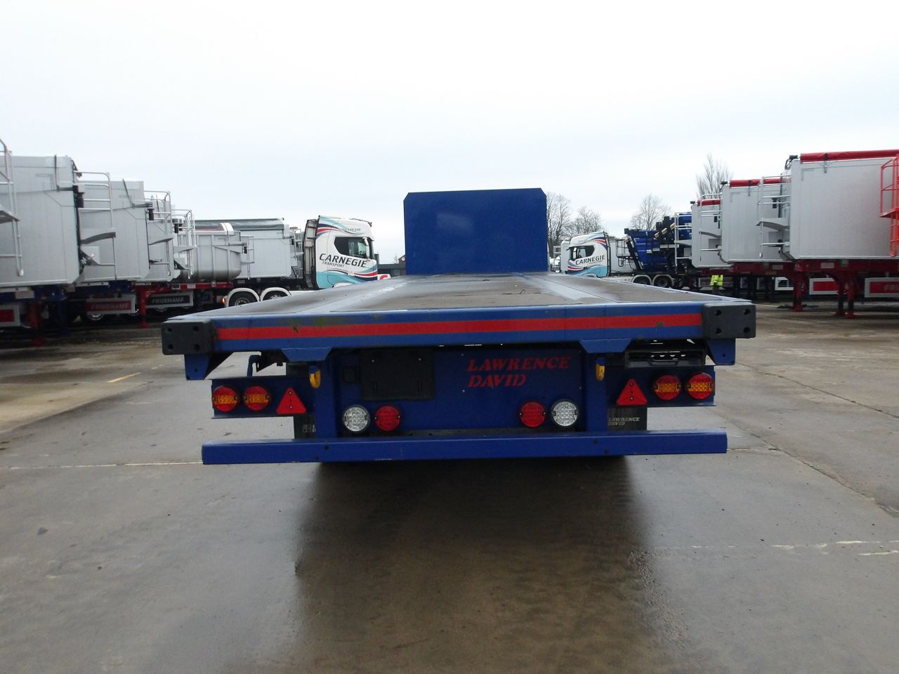 2021 Lawrence David 3 Axle Flatbed Trailers for sale at MV Commercial