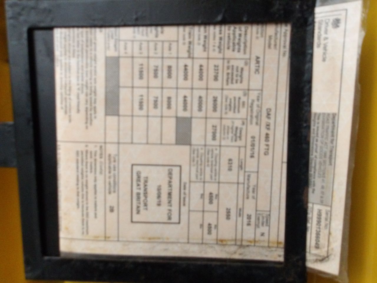2016 DAF XF 460  Tractor Unit for sale at MV Commercial