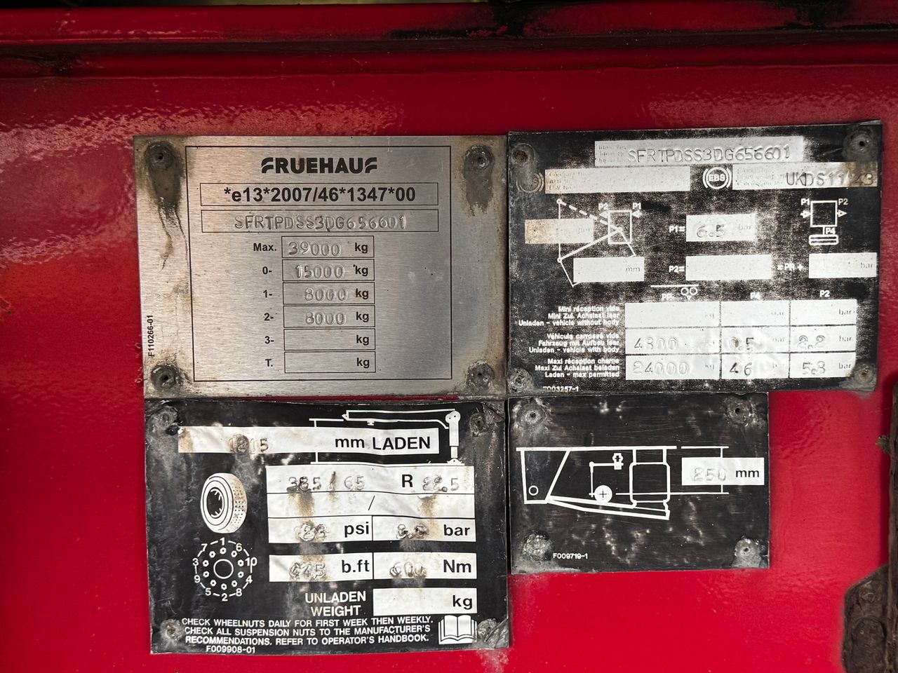 2013 FRUEHAUF 67cu Sloper Tipping Trailer with Manual Sheet, Manual Tailgate and Weigher Trailers for sale at MV Commercial