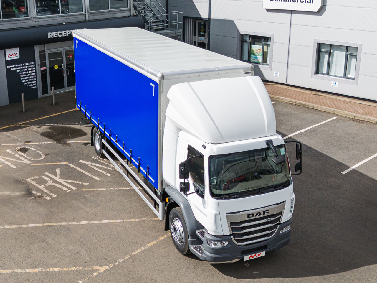  DAF XB290 Curtainsider for sale at MV Commercial