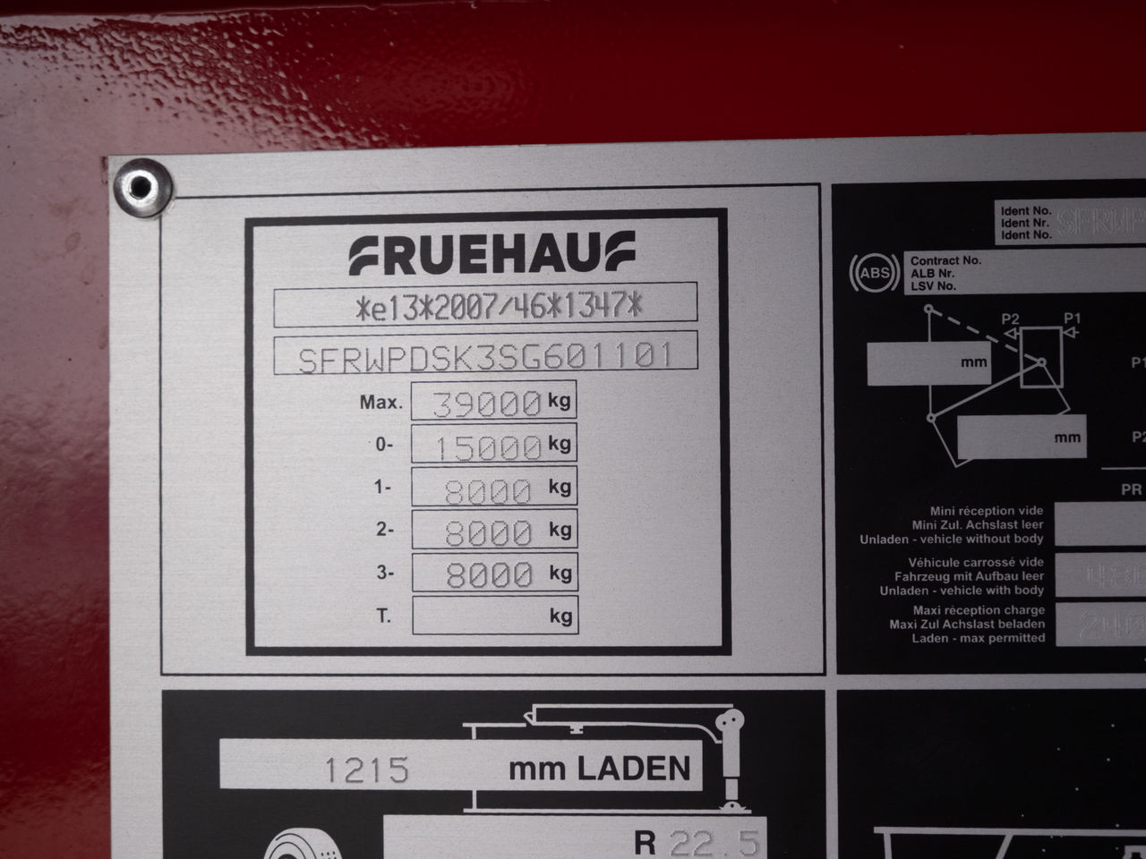 2026 Fruehauf 74 cu Stepframe with SAF Disc, Hydroclear, Air Tailgate, Weigher Trailers for sale at MV Commercial