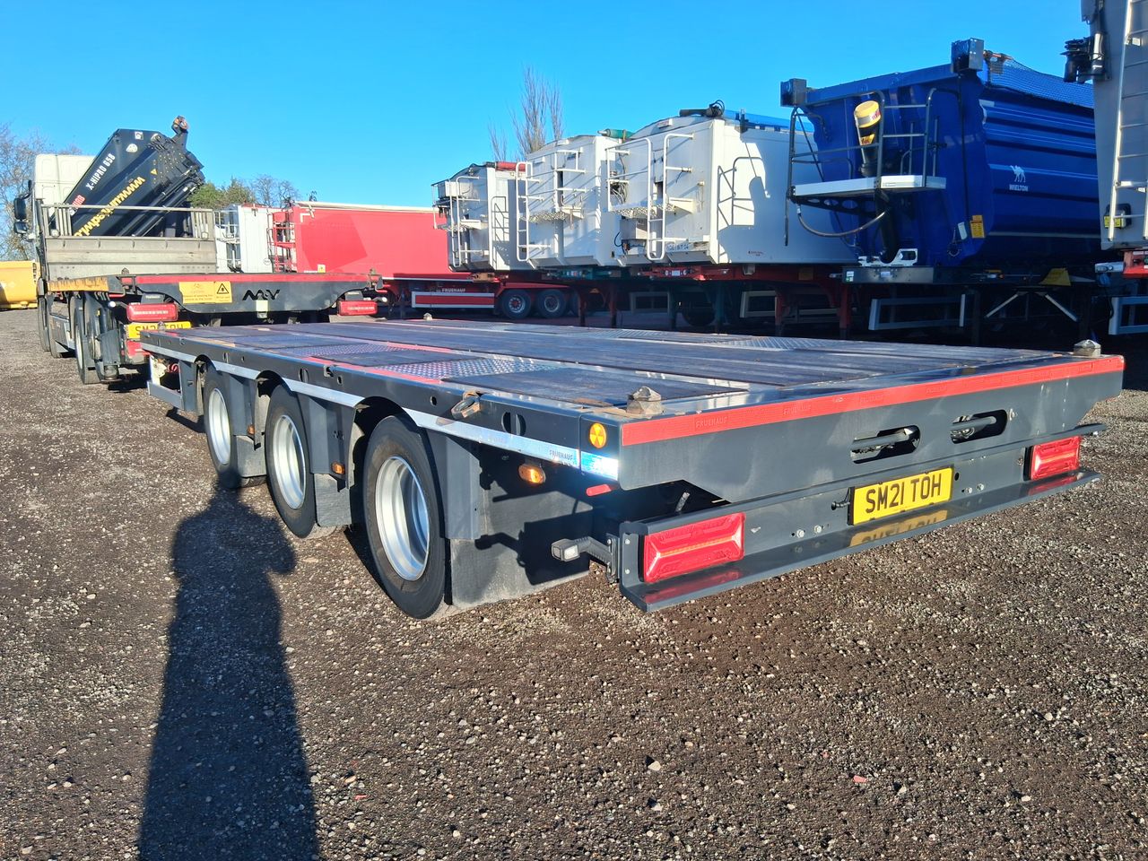 2025 Fruehauf 3 Axle Drawbar Flat 21ft Trailers for sale at MV Commercial