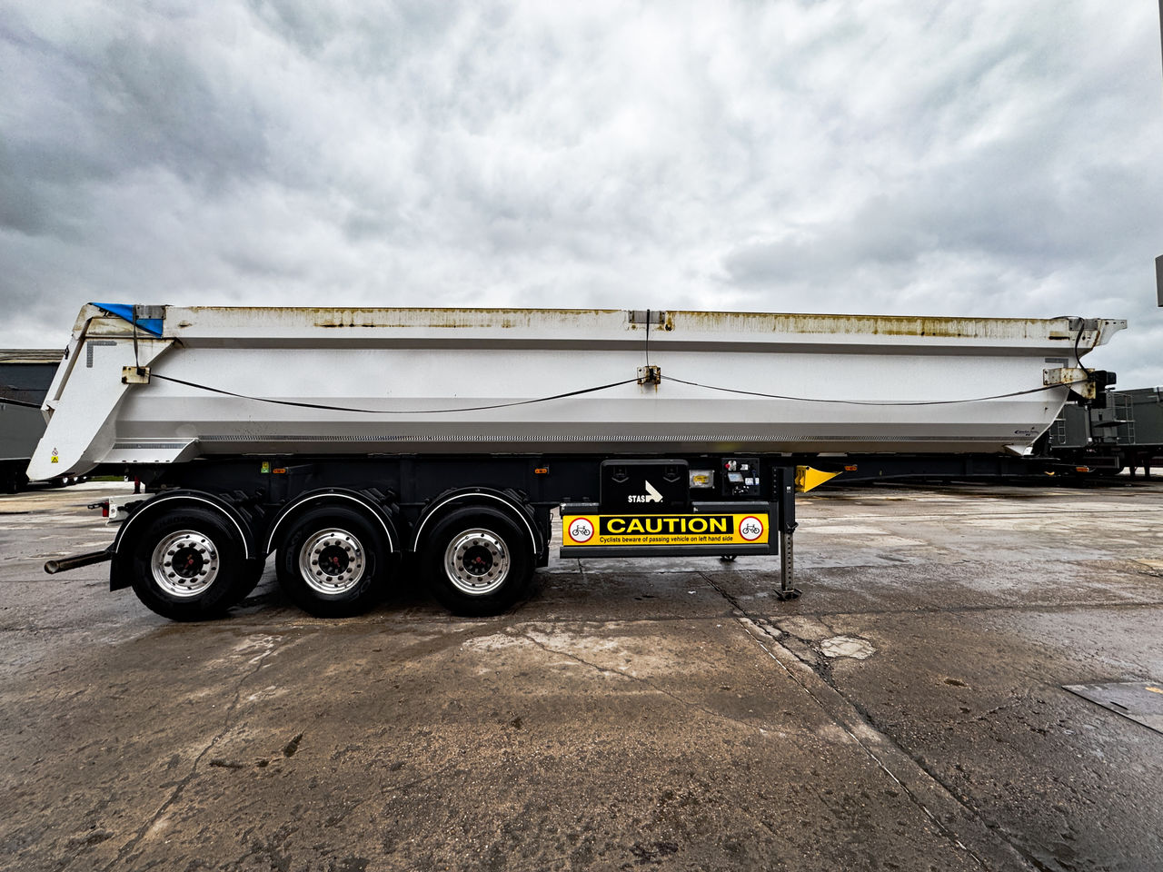 2023 Stas Halfpipe Tipper Trailers for sale at MV Commercial