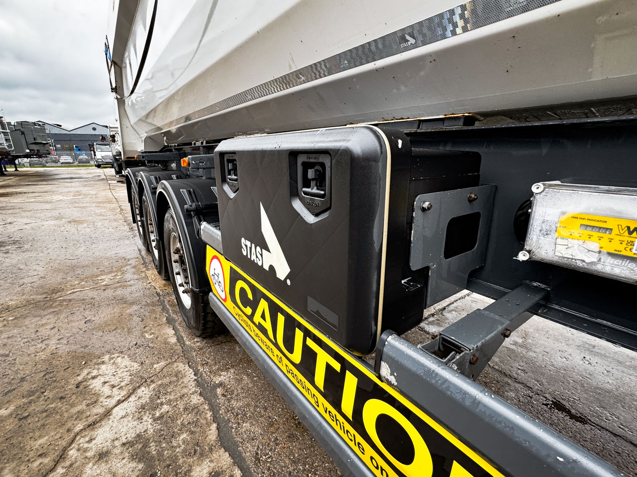 2023 Stas Halfpipe Tipper Trailers for sale at MV Commercial