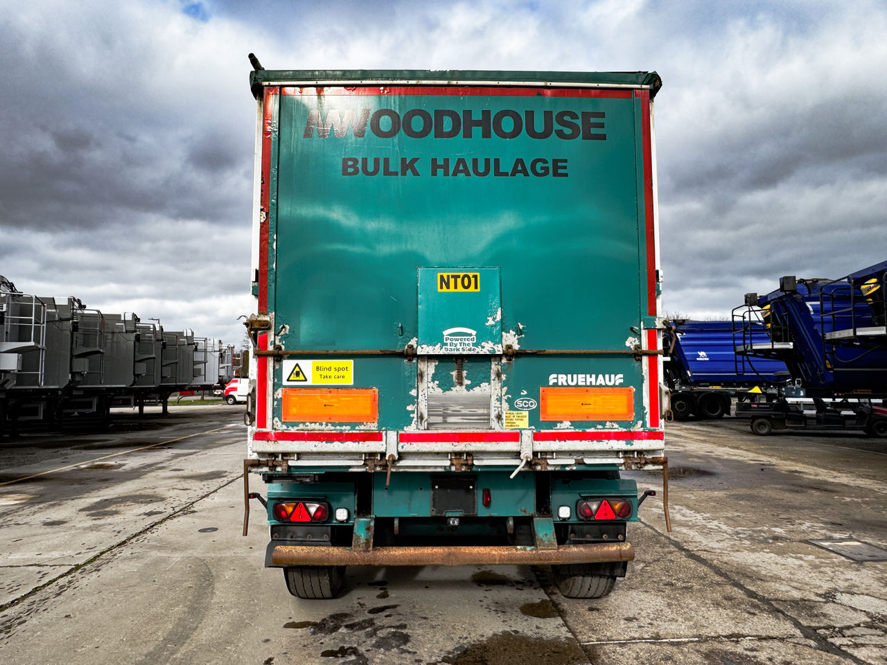 2019 Fruehauf 74cu Stepframe Tipping Trailer with SAF Disc Axles, Dawbarn Manual Sheet and Weighing System Trailers for sale at MV Commercial