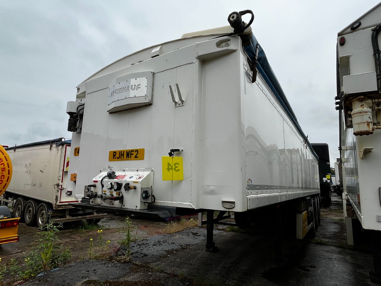 2018 Fruehauf Walking Floor Trailer Trailers for sale at MV Commercial