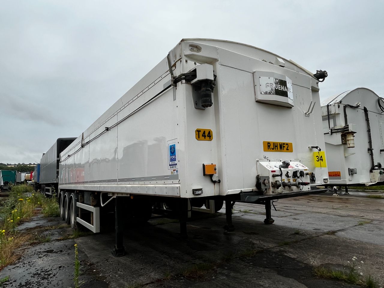 2018 Fruehauf Walking Floor Trailer Trailers for sale at MV Commercial