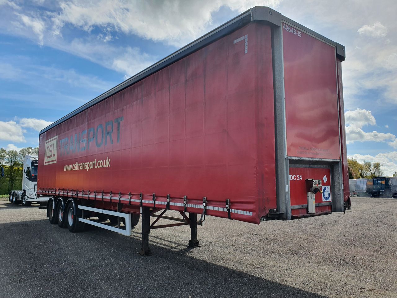 2014 SDC Curtainside Trailer Trailers for sale at MV Commercial