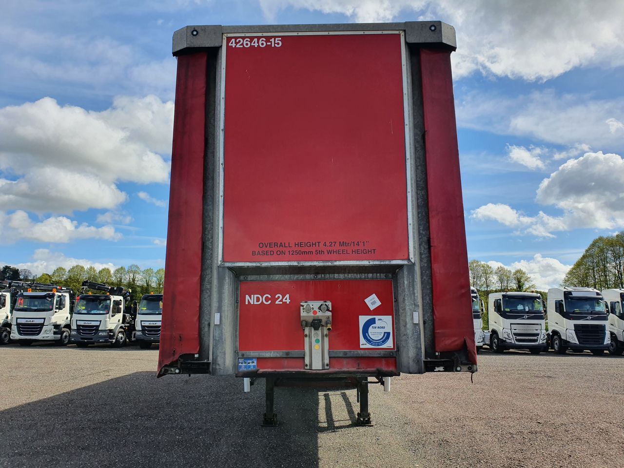 2014 SDC Curtainside Trailer Trailers for sale at MV Commercial