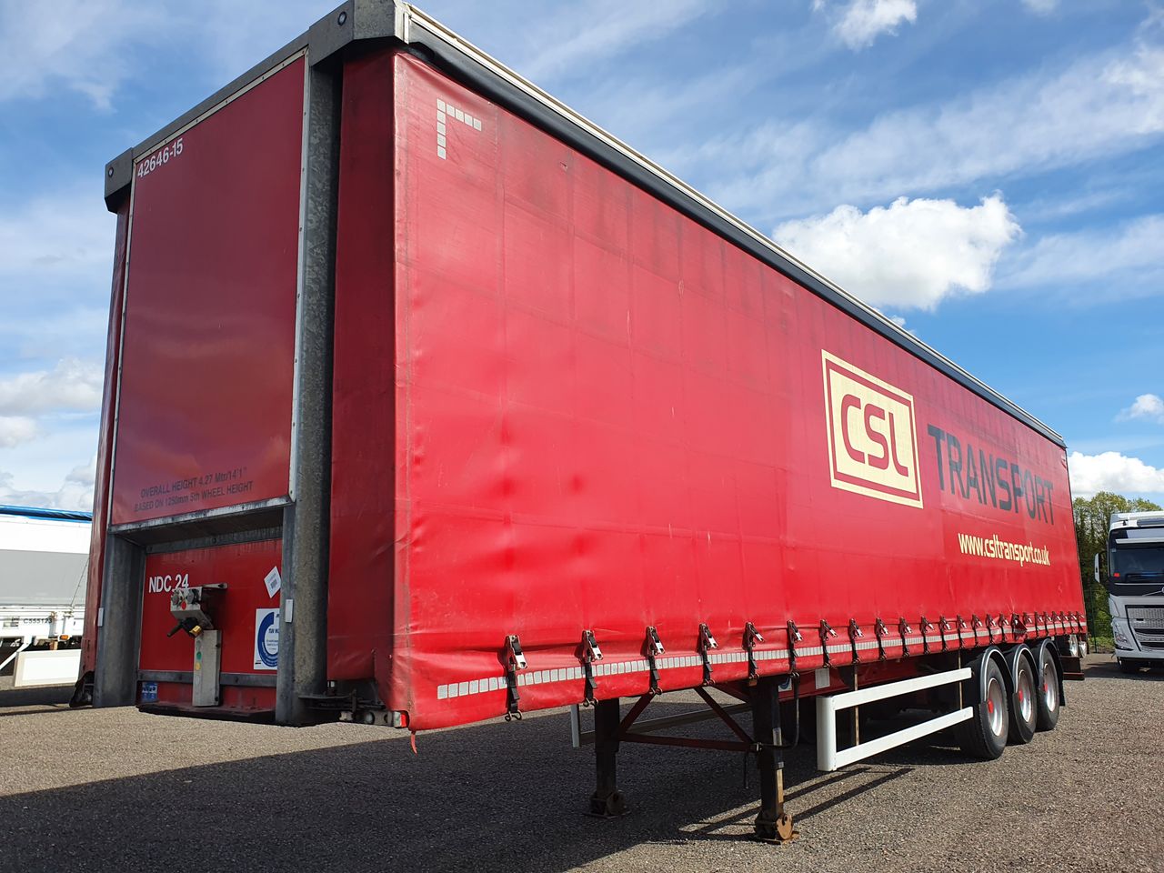 2014 SDC Curtainside Trailer Trailers for sale at MV Commercial
