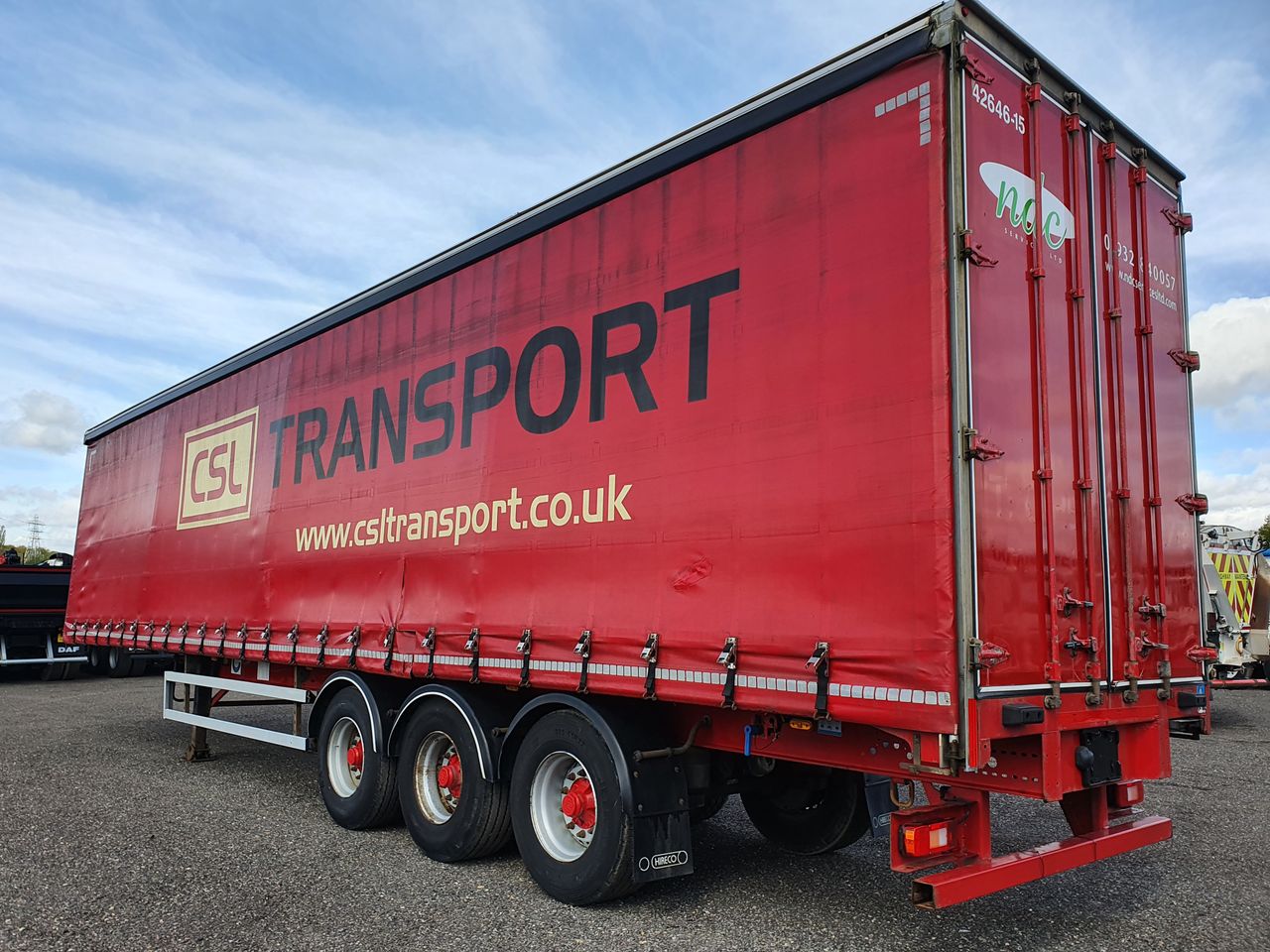 2014 SDC Curtainside Trailer Trailers for sale at MV Commercial