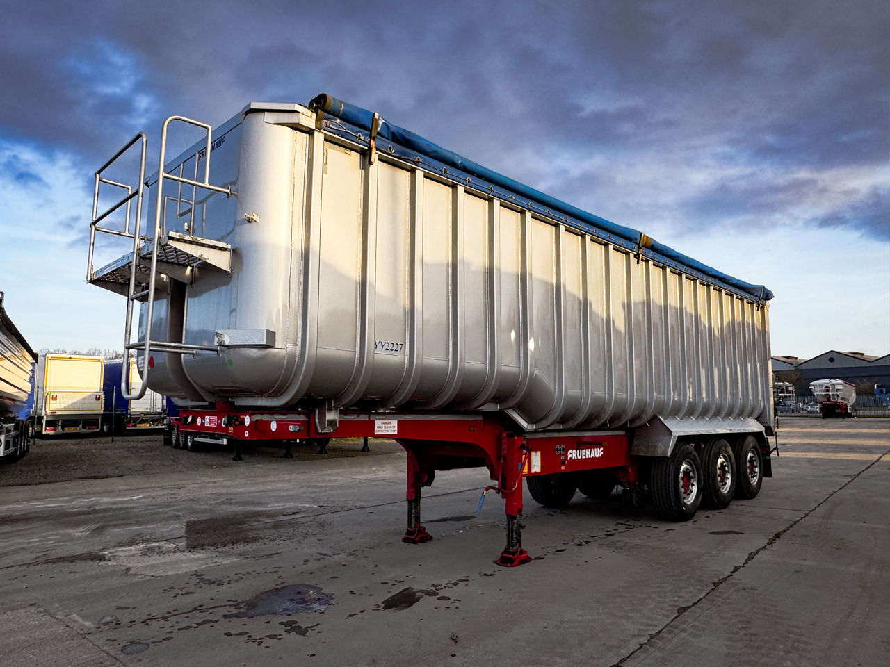 2019 Fruehauf 3 Axle Bathtub Trailers for sale at MV Commercial