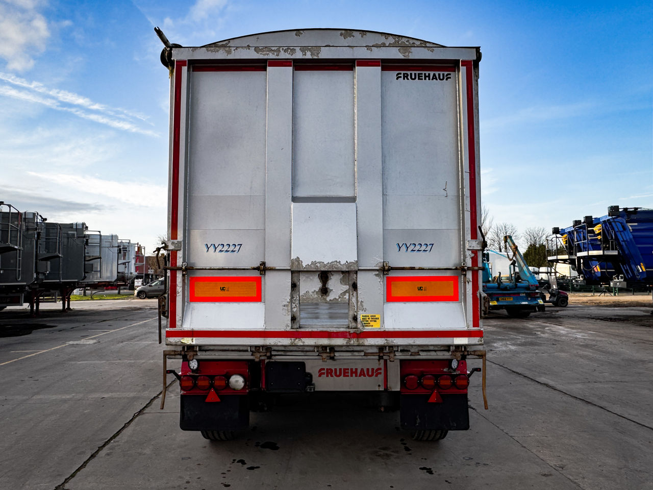 2019 Fruehauf 3 Axle Bathtub Trailers for sale at MV Commercial