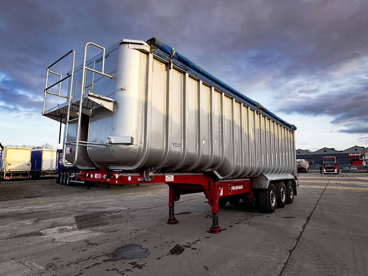 2019 Fruehauf 3 Axle Bathtub Trailers for sale at MV Commercial