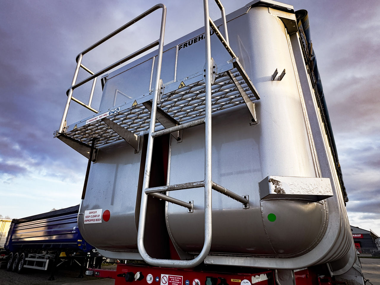 2019 Fruehauf 3 Axle Bathtub Trailers for sale at MV Commercial