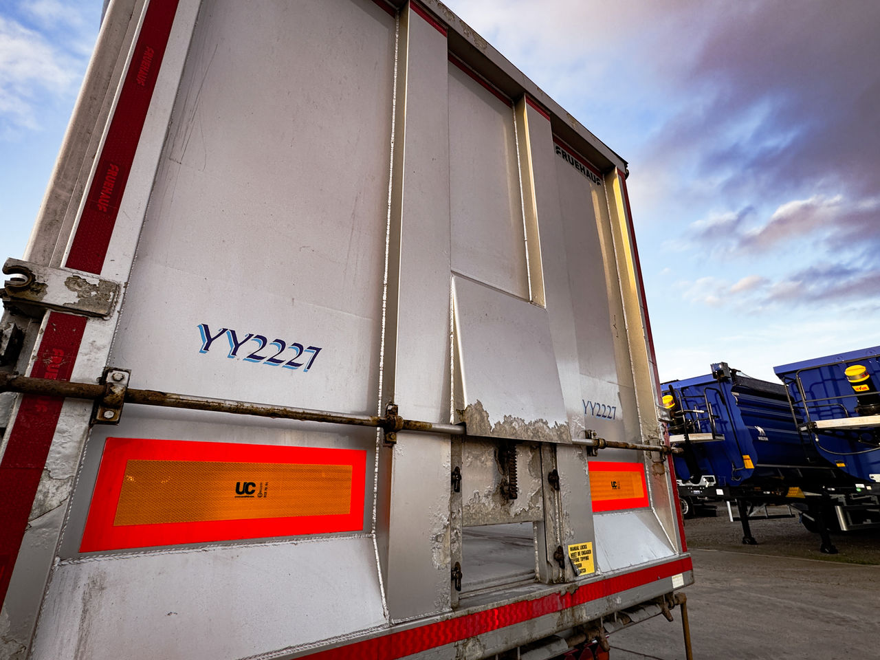 2019 Fruehauf 3 Axle Bathtub Trailers for sale at MV Commercial