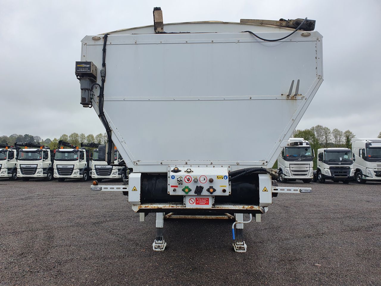 2020 Fruehauf Hardox Agri-Roll Tri Axle Conveyor Trailers for sale at MV Commercial