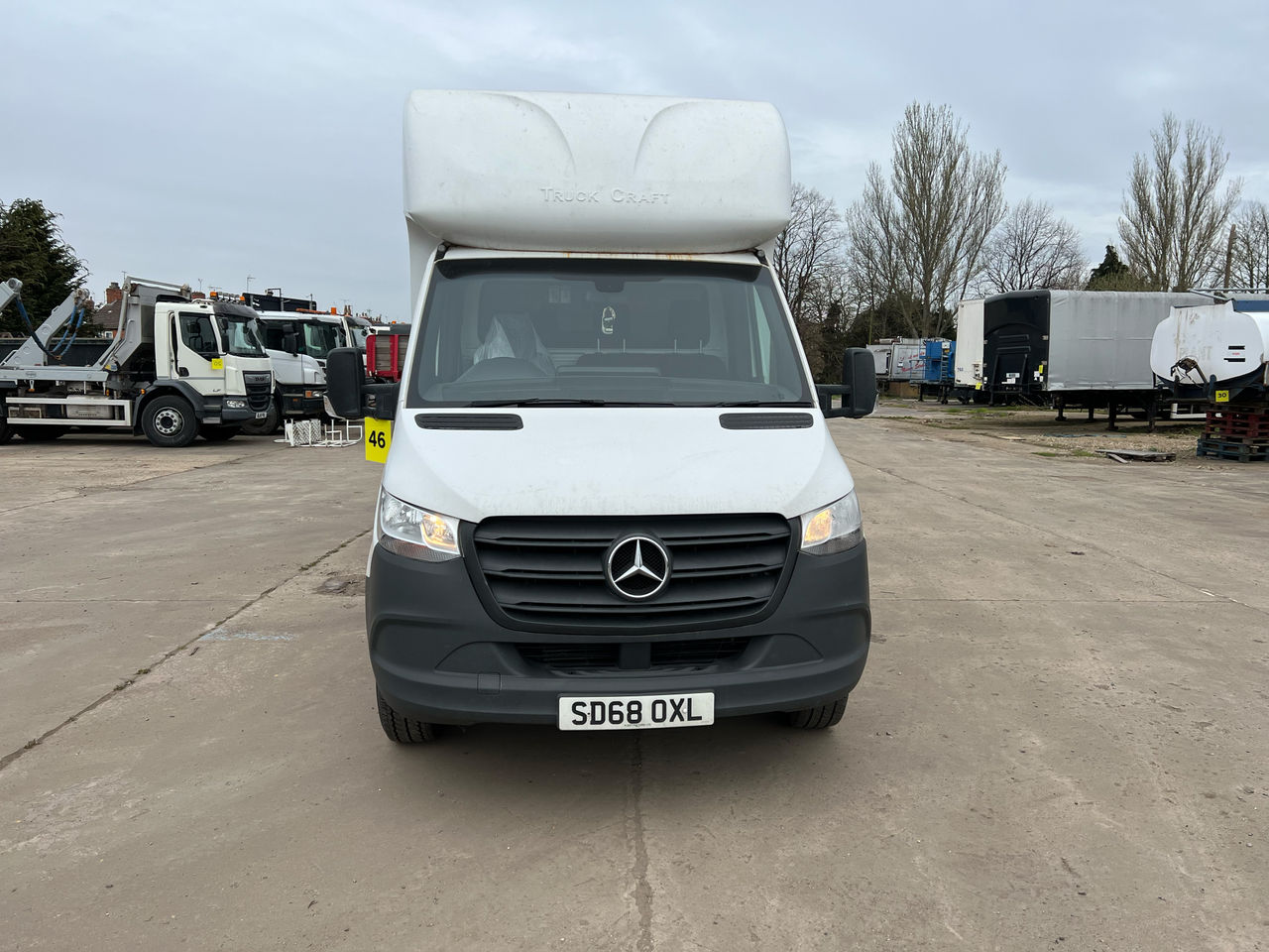 Ready to go Mercedes-Benz Sprinter, Van, , Under 3.5 Tonne, Single Cab, Manual, Tracking for Load Restraint , DEL Column Tail Lift, Standard Roller Door, Radio, 3 Seats in Cab, , -, - | for sale at MV Commercial, the UKs leading Truck, Trailers and Van supplier. (SD68OXL 98367)