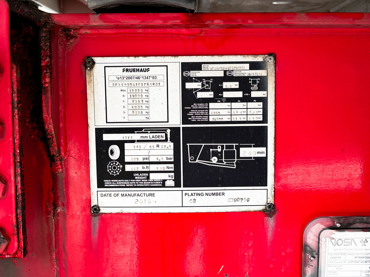  Fruehauf 3 Axle Bathtub Trailers for sale at MV Commercial