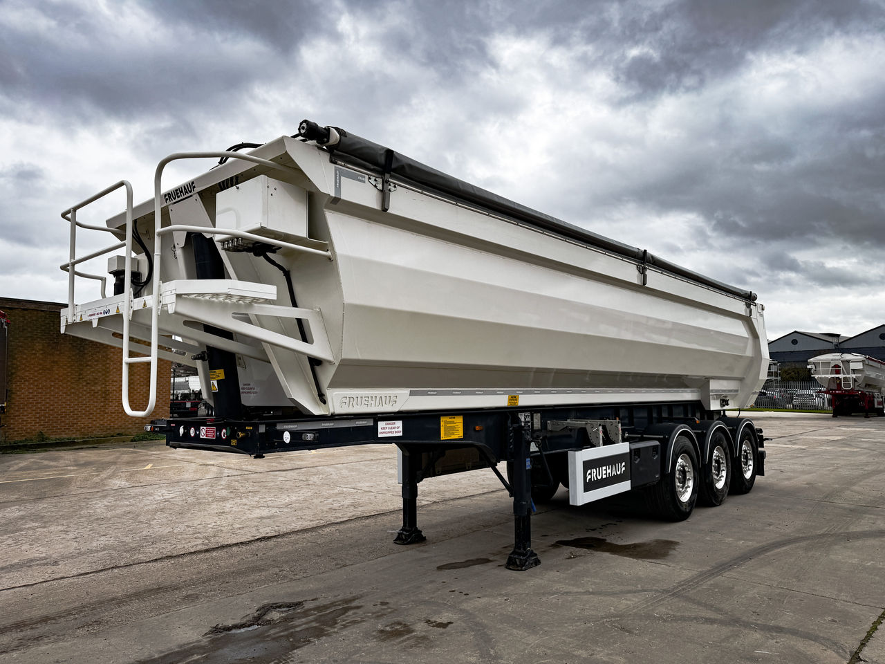 2025 Fruehauf Triaxle Tipping Trailer Trailers for sale at MV Commercial