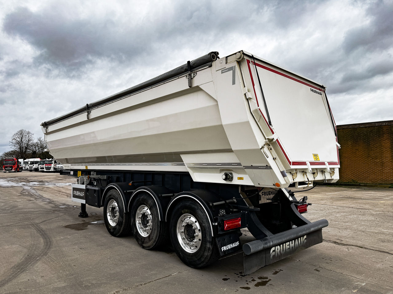 2025 Fruehauf Triaxle Tipping Trailer Trailers for sale at MV Commercial