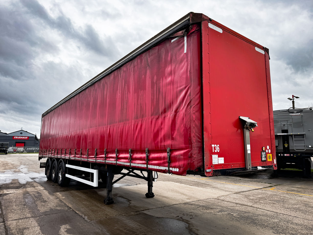 2012 Montracon Curtainside Trailer Trailers for sale at MV Commercial
