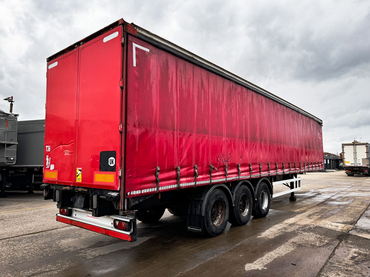 2012 Montracon Curtainside Trailer Trailers for sale at MV Commercial