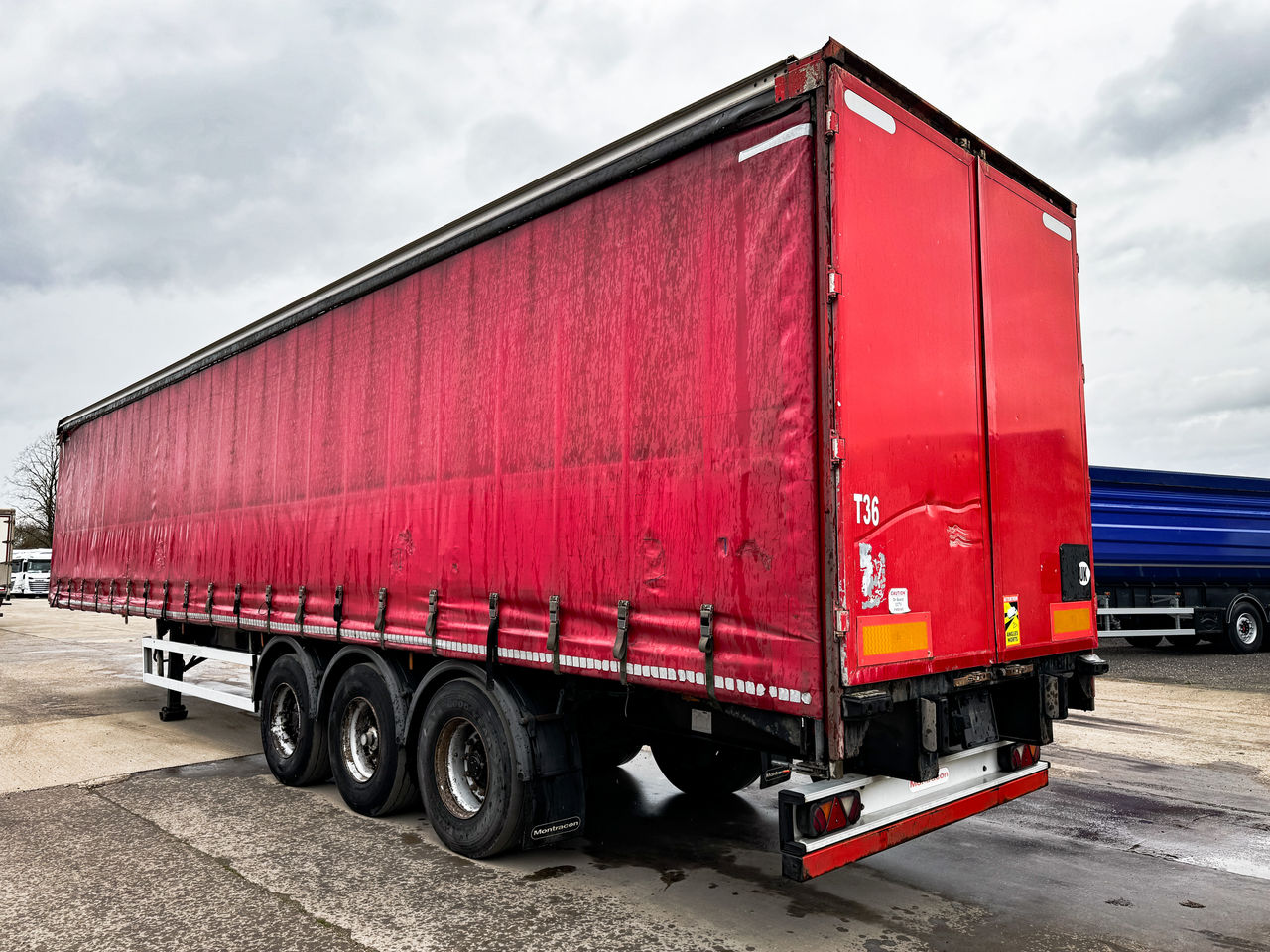 2012 Montracon Curtainside Trailer Trailers for sale at MV Commercial