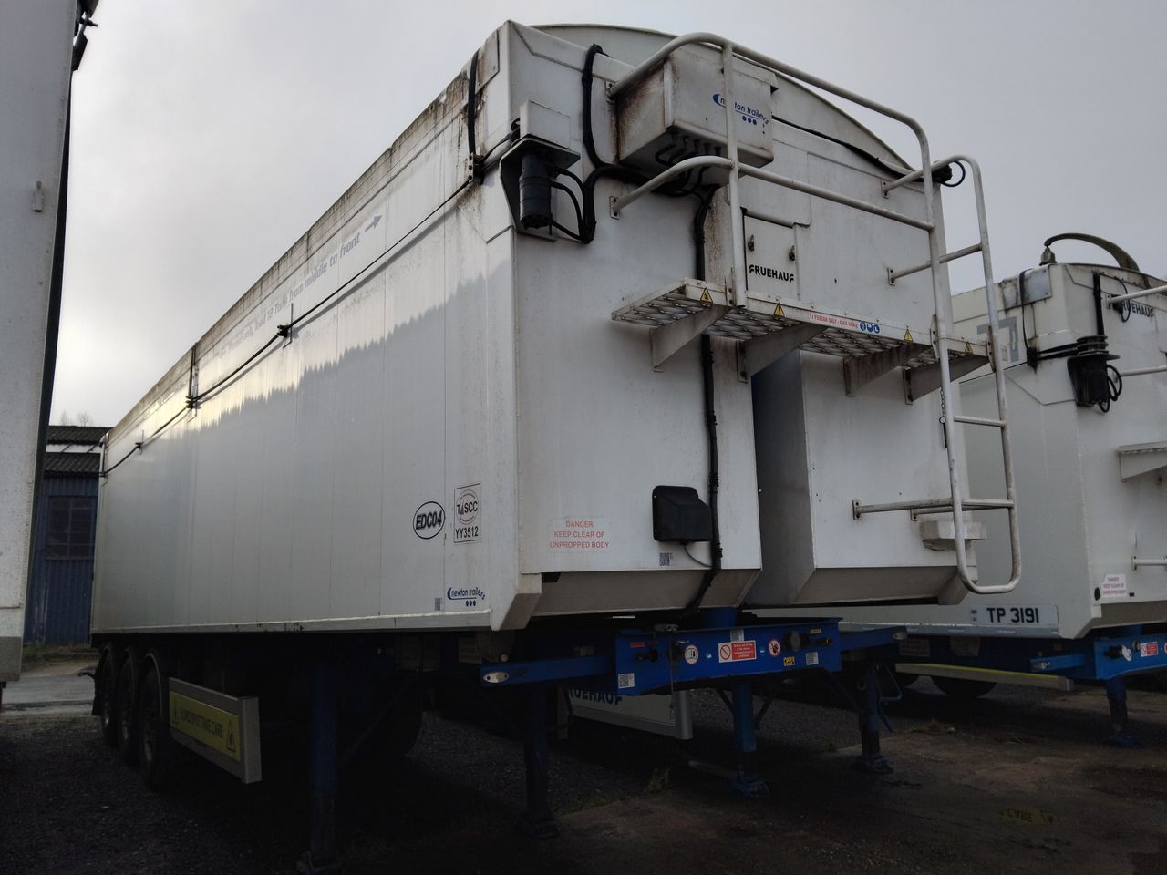 2018 Fruehauf Sloper Smoothside Tipper Trailers for sale at MV Commercial