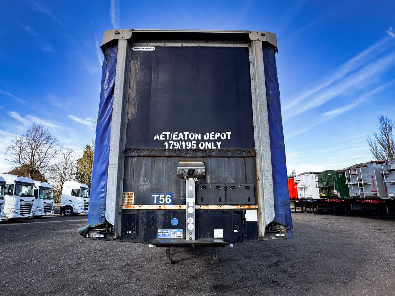 2014 Montracon Curtainside Trailer Trailers for sale at MV Commercial