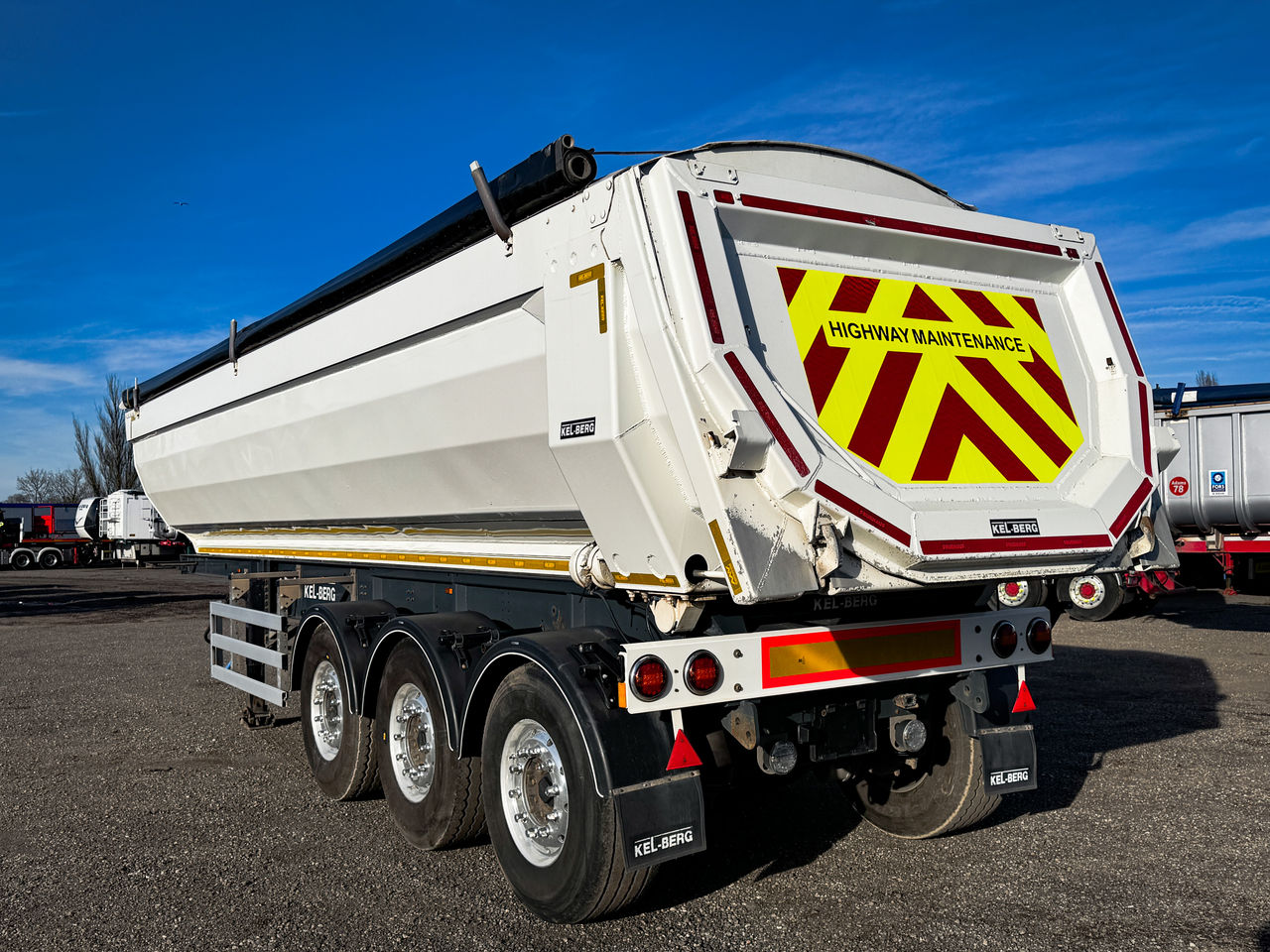 2021 Kelberg Halfpipe Tipper Trailers for sale at MV Commercial