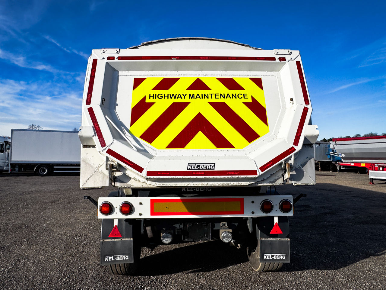 2021 Kelberg Halfpipe Tipper Trailers for sale at MV Commercial