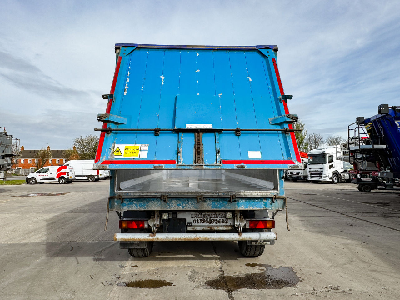 2014 Weighlifter '70 cu yd Sloper with in cab weigher, reverse camera, Hydroclear sheet, JOST disc axle, Durabrites Trailers for sale at MV Commercial