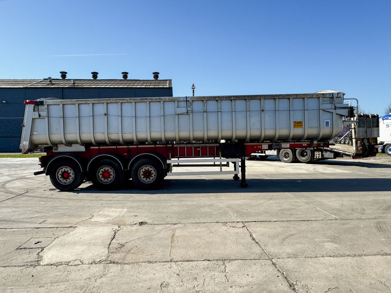 2014 FRUEHAUF 42 cu yd Bathtub with hydroclear sheeting system, air operated tailgate Trailers for sale at MV Commercial