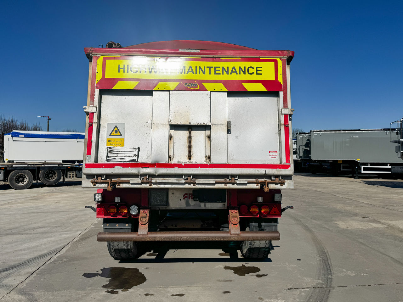 2014 FRUEHAUF 42 cu yd Bathtub with hydroclear sheeting system, air operated tailgate Trailers for sale at MV Commercial