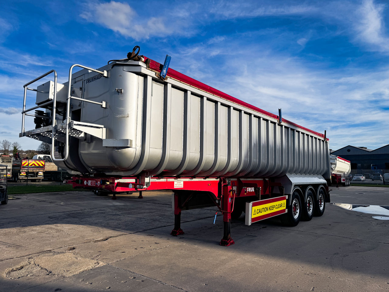 2016 Fruehauf 3 Axle Bathtub Trailers for sale at MV Commercial