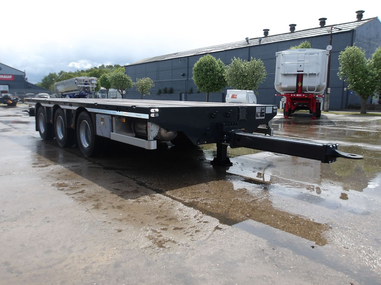  Fruehauf 3 Axle Drawbar Flat 20ft Trailers for sale at MV Commercial