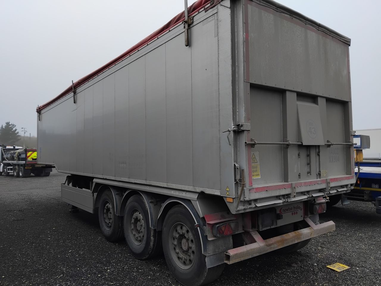 2017 Fruehauf Stepframe Smoothside Trailers for sale at MV Commercial