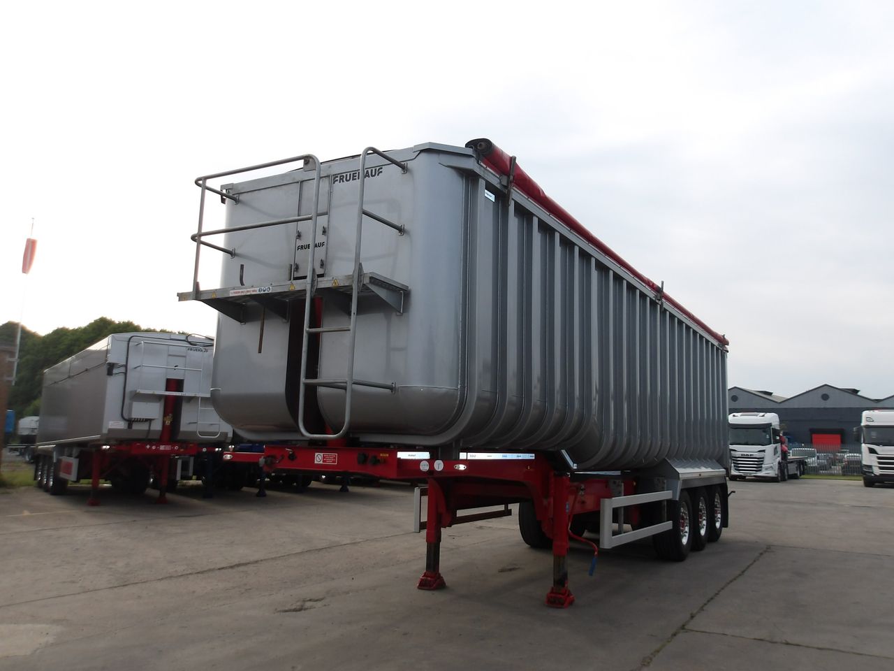 2023 FRUEHAUF 67 cu yd Fruehauf Bath Tub with manual sheet, manual tailgate and PM1155 weigher Trailers for sale at MV Commercial