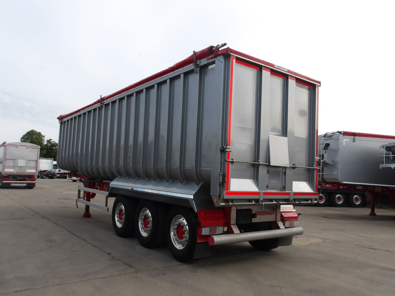 2023 FRUEHAUF 67 cu yd Fruehauf Bath Tub with manual sheet, manual tailgate and PM1155 weigher Trailers for sale at MV Commercial